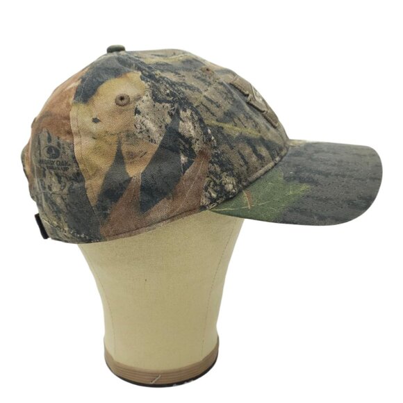 MS State Bulldogs Embroidered Patch Strapback Cap Camo Trucker NCAA Baseball Hat - Picture 12 of 15